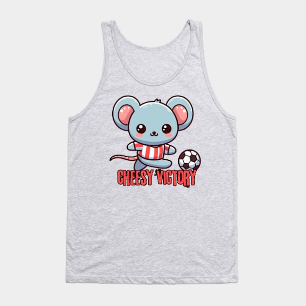 Football Mouse player Tank Top by Japanese Fever